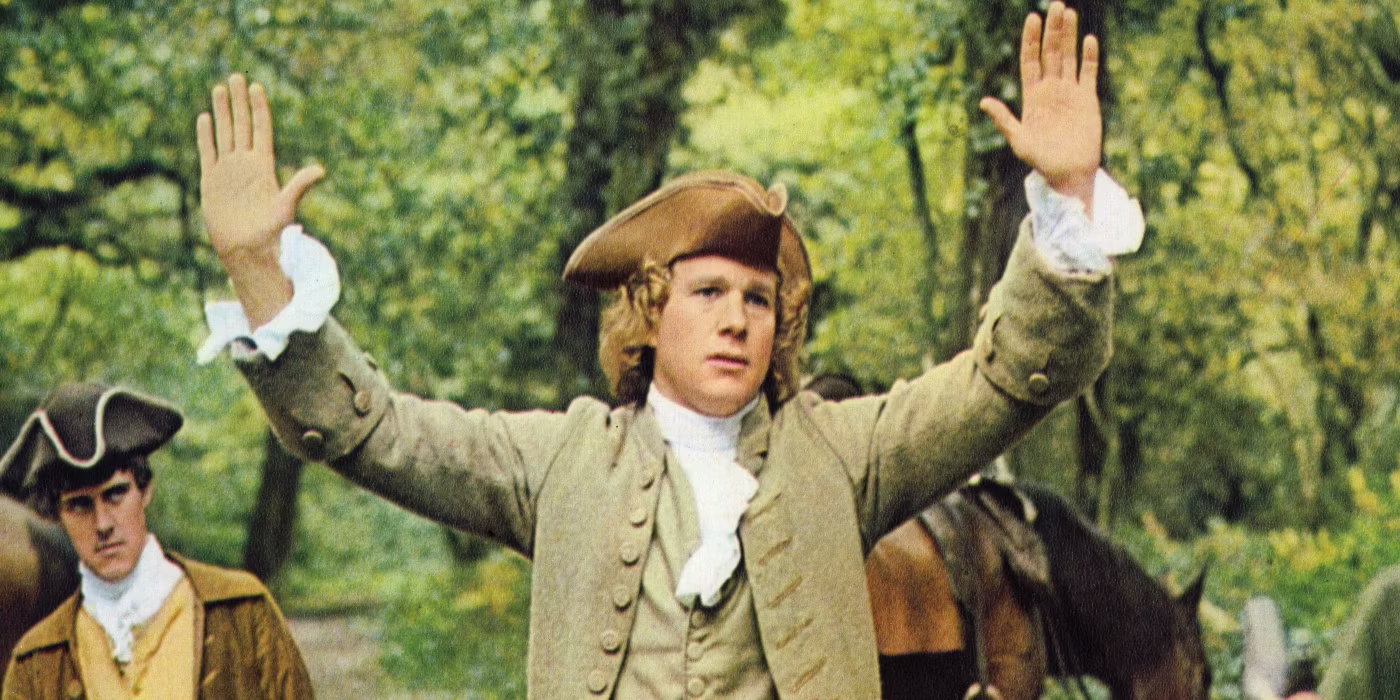Barry Lyndon se rend dans Barry Lyndon de Stanley Kubrick