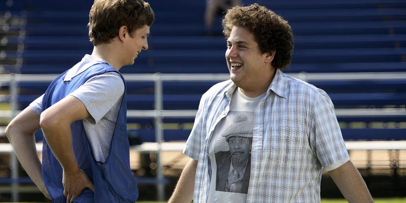  Evan et Seth discutent dans « Superbad » 