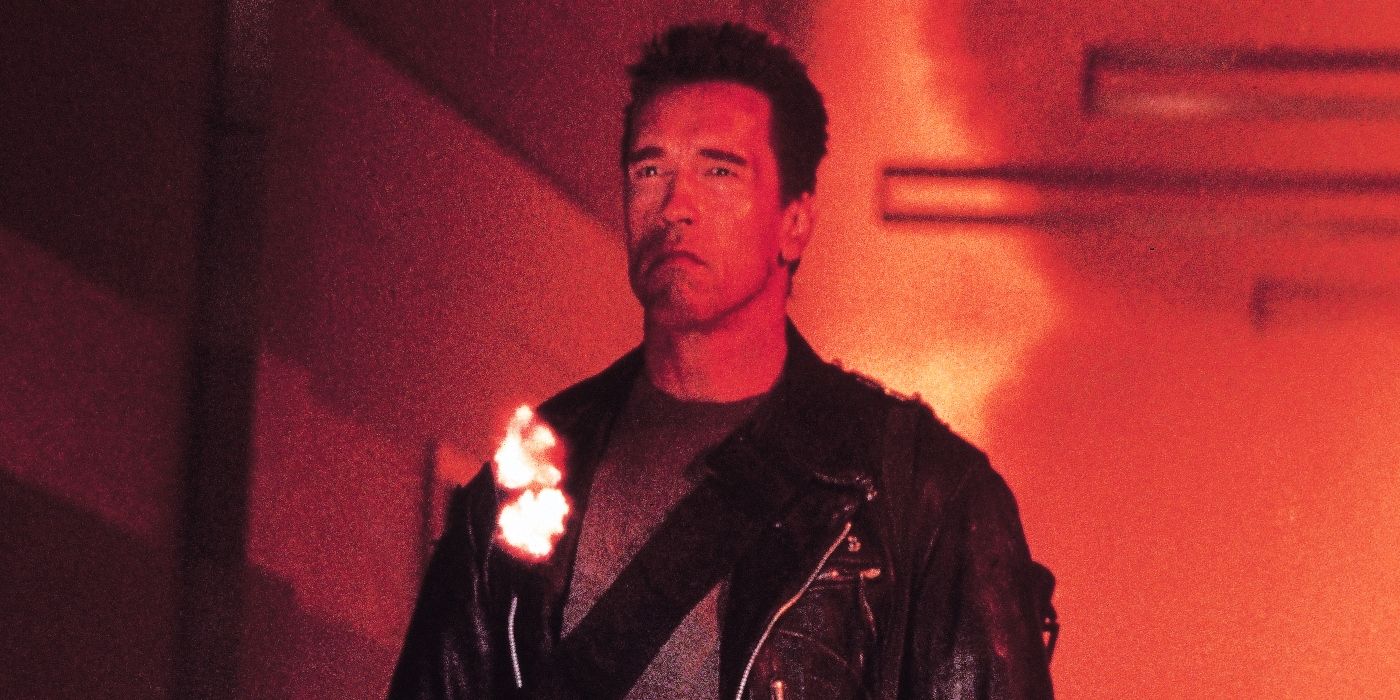 Arnold Schwarzenegger dans Terminator 2 : Le Jugement dernier