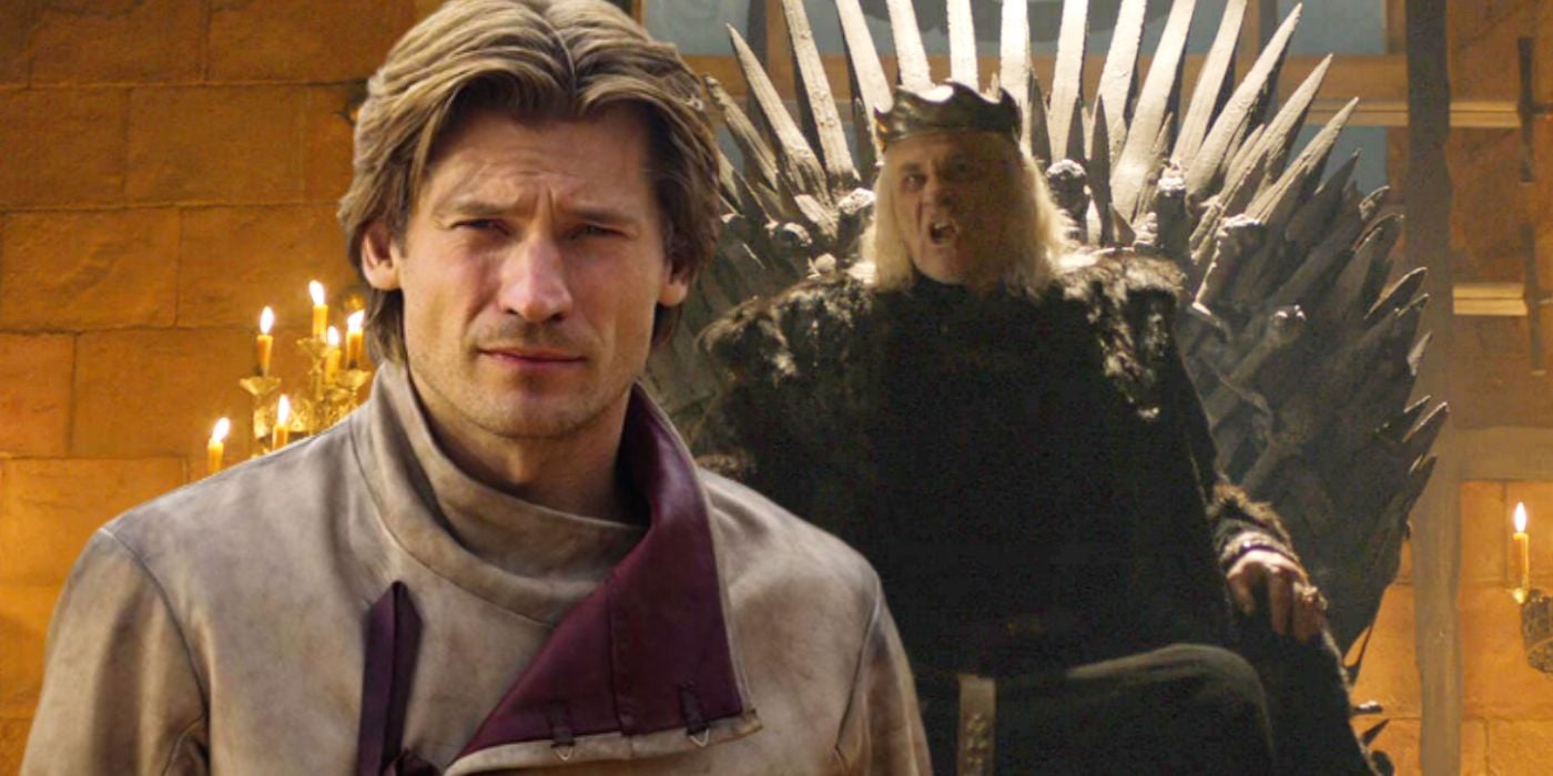 Mad King et Jaime Lannister dans Game of Thrones