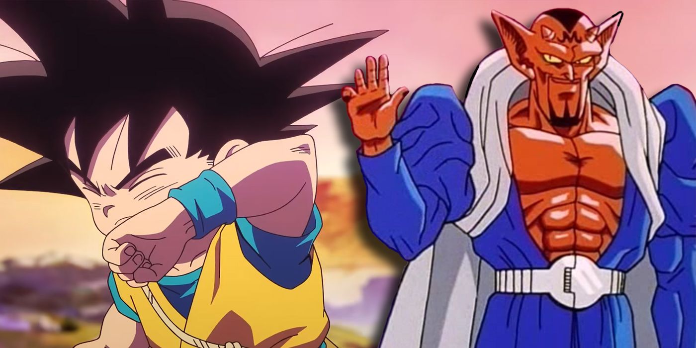 Dragon Ball Daima Goku et Dabura de DBZ