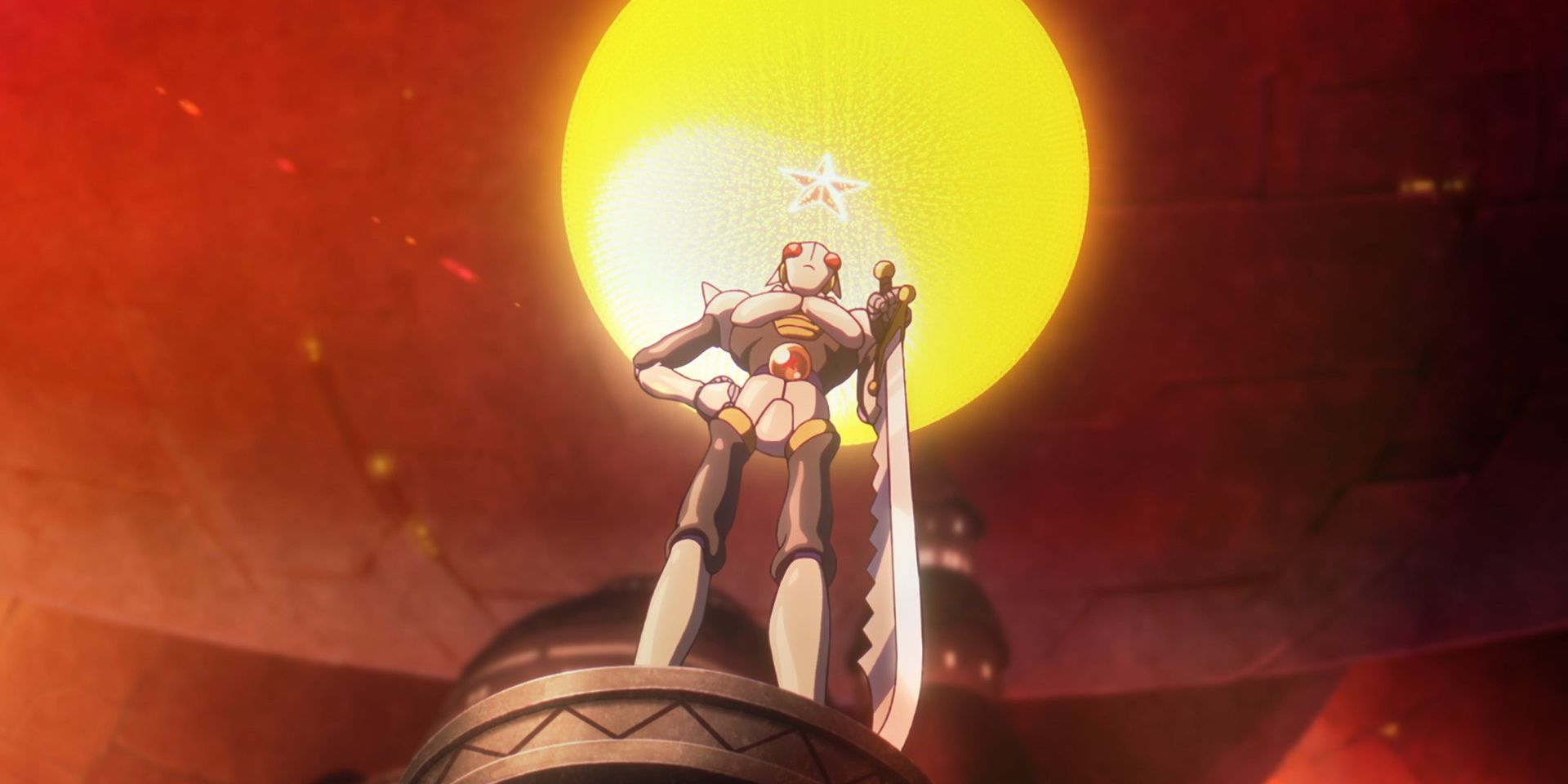 Tamagami gardant un Dragon Ball du royaume démoniaque à Daima