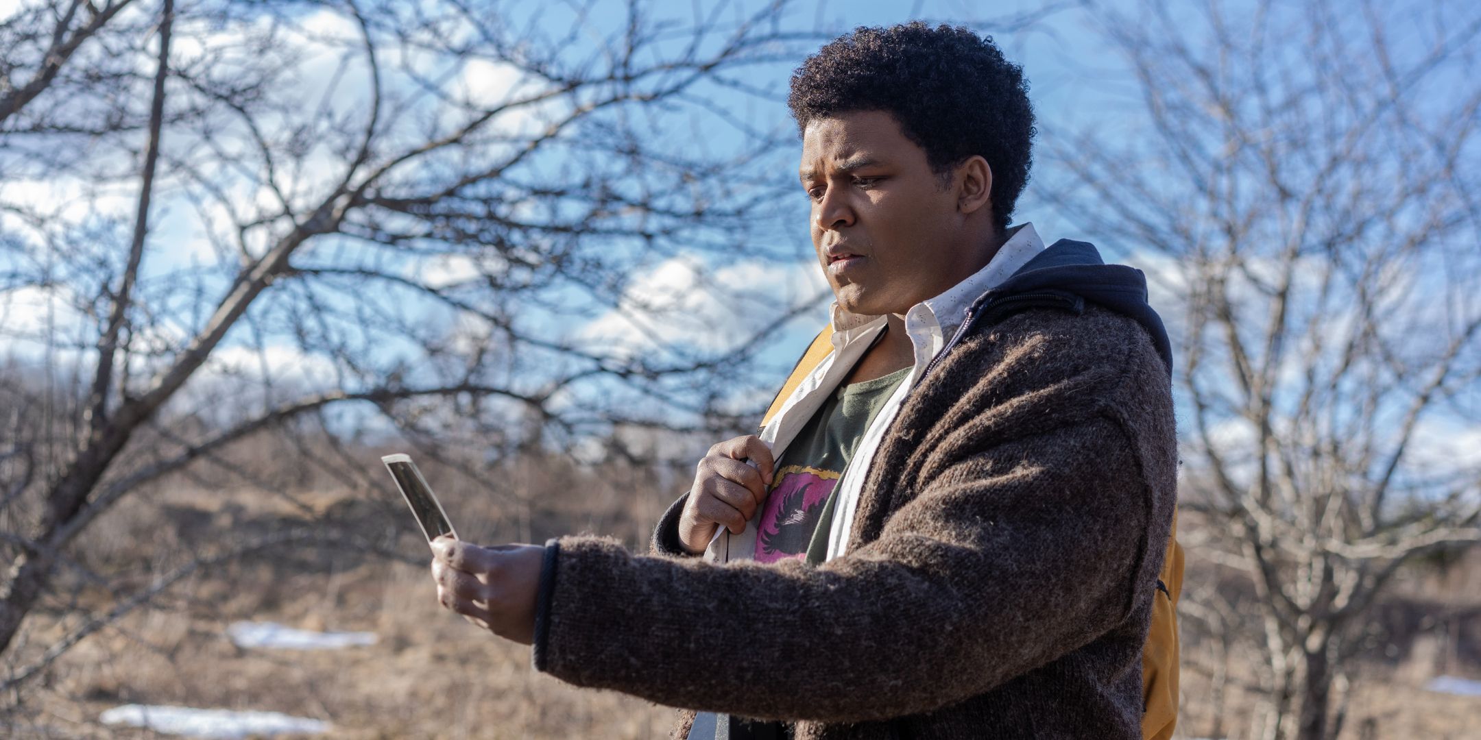 Nathan D. Simmons dans le rôle d'Elgin dans From S3E7